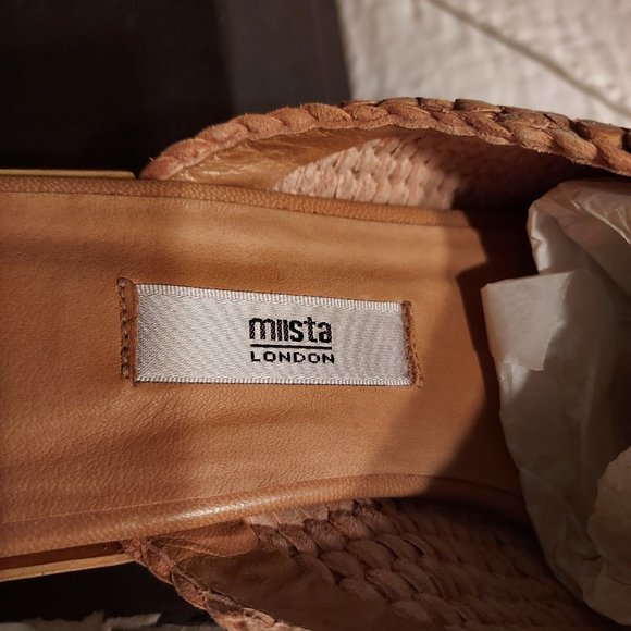 NIB Miista Juana mules, beige, 40/9.5 - Picture 7 of 8